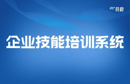 技能训练系统 企业管理中员工技能培训的创新解决方案